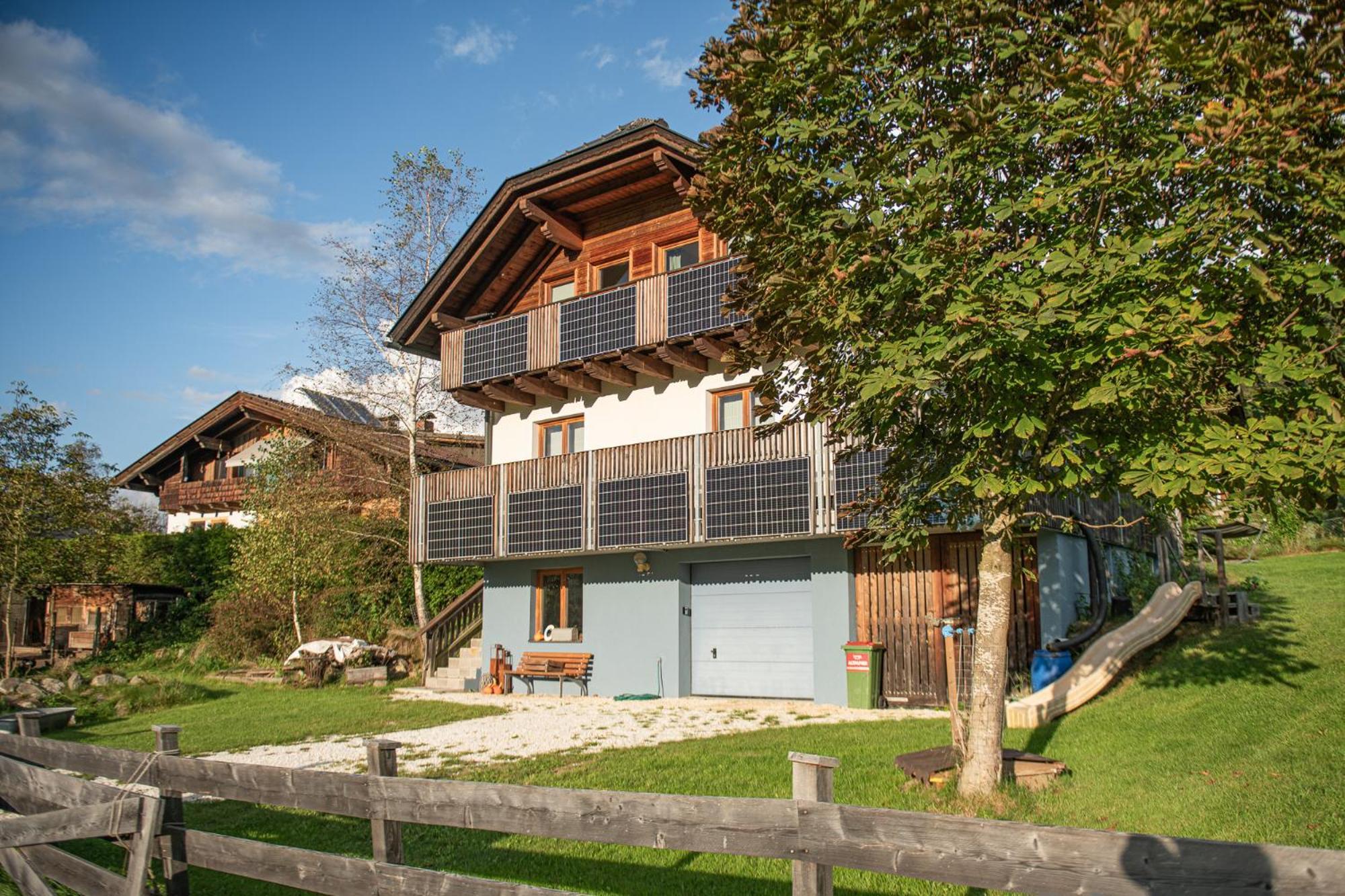 Mirnockahoi - Familienfreundliches Ferienhaus Fuer 4 Erwachsene, Maritimes Bergerlebnis, Panoramablick Von Terrasse Und Balkon, Carinthia, Millstaettersee Ferndorf المظهر الخارجي الصورة